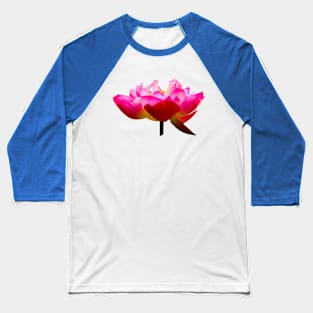 Beautiful Lotus Flower Baseball T-Shirt